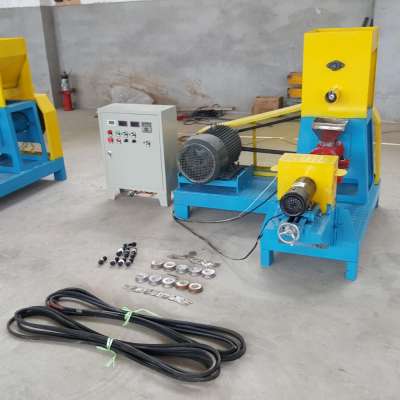 Factory Price Floating Fish Feed Pellet Making Extruder Machine